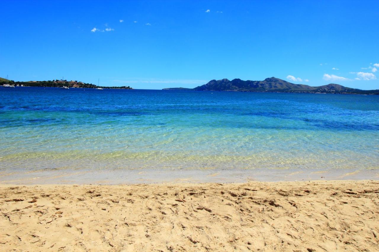 Family Seafront Apt Fantastic Seaview Pollença Buitenkant foto